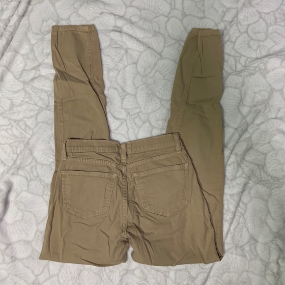 Aphrodite Khaki Skinny Jeggings - Picture 3 of 3